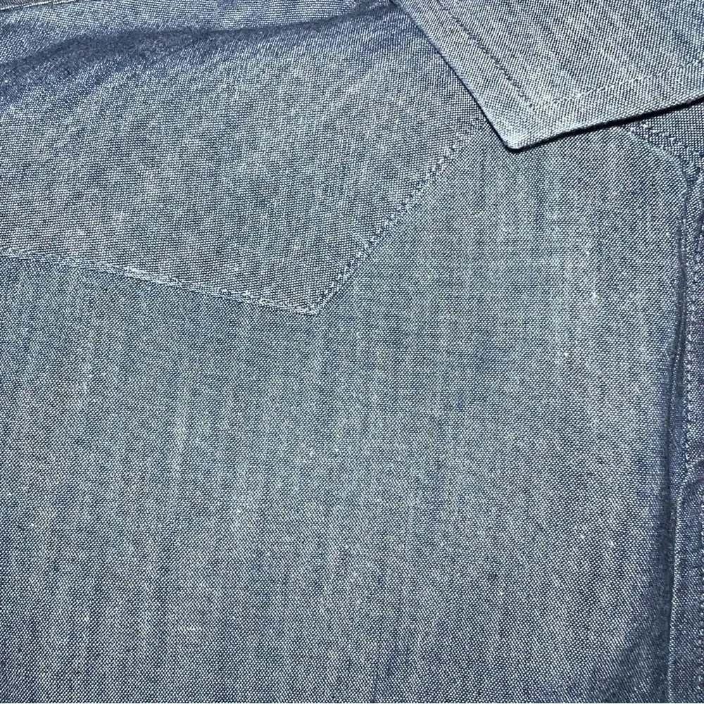 Banana Republic Slim Fit Pearl Snap Mens Size Medium